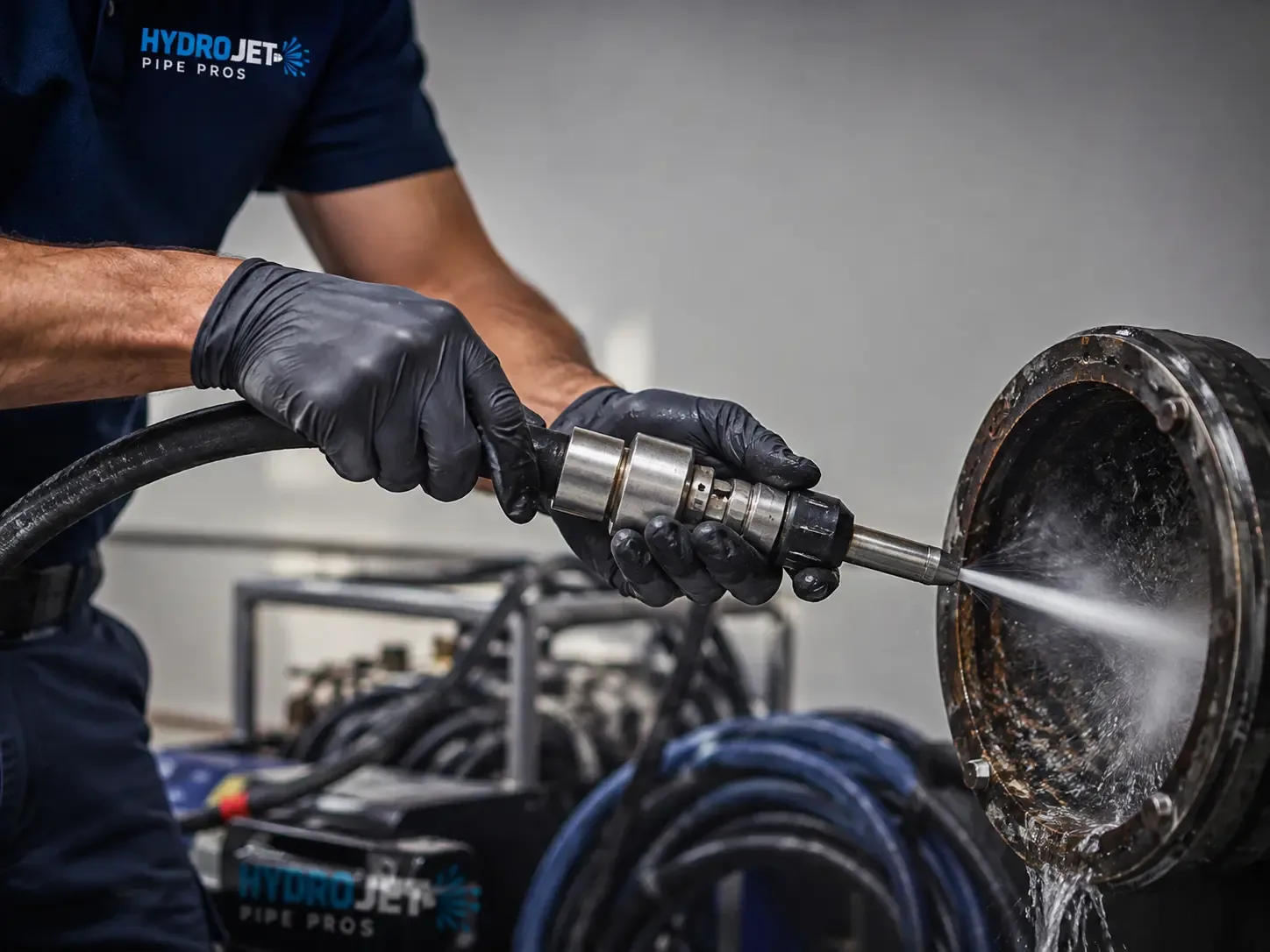 Hydro Jet Pipe Descaling in Benton Harbor, MI